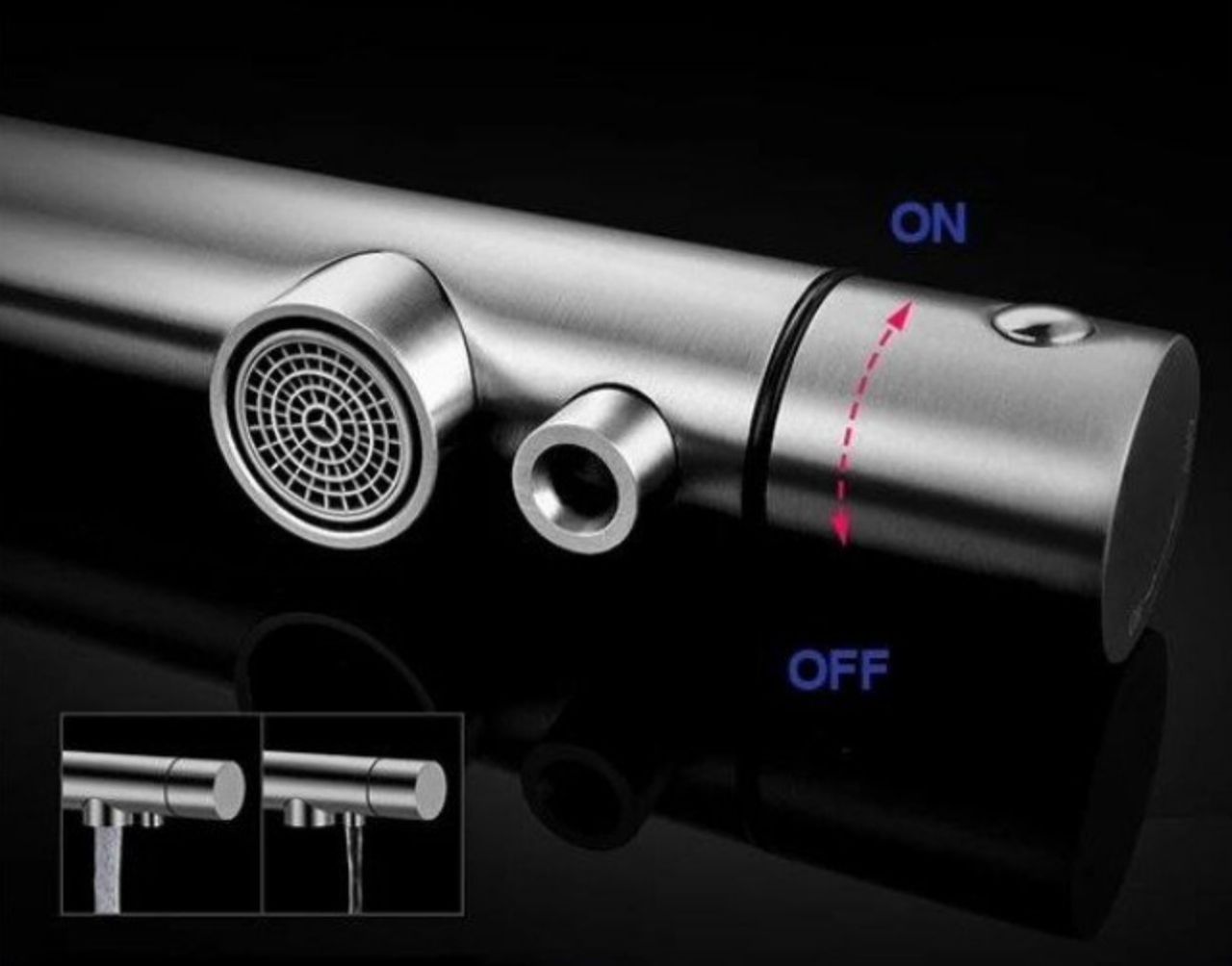 شیر سینک دو منظوره داسی 3063